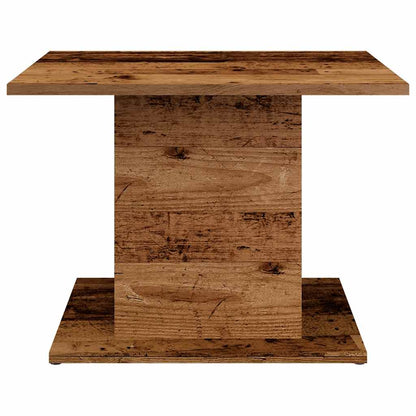 vidaXL Coffee Table Old Wood 55,5x55,5x40 cm Engineered Wood