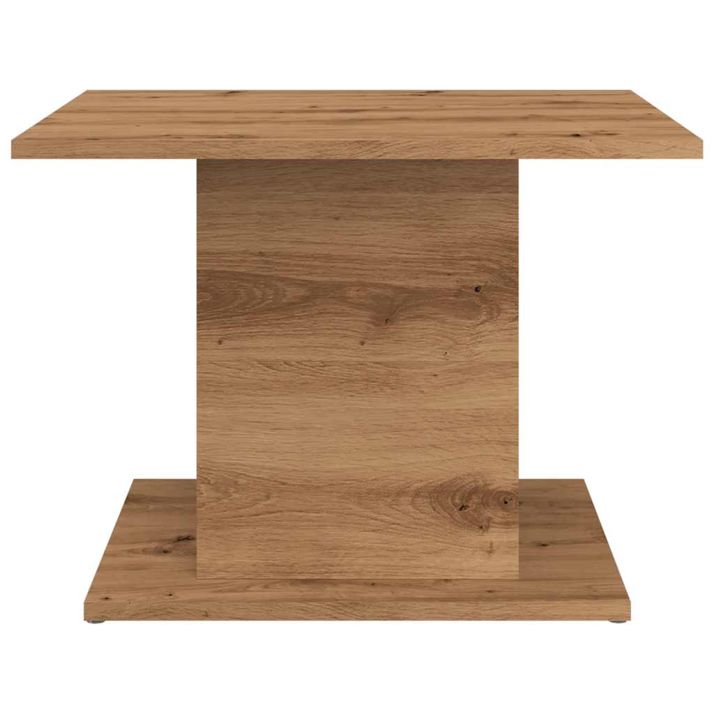 vidaXL Coffee Table Artisan Oak 55,5x55,5x40 cm Engineered Wood