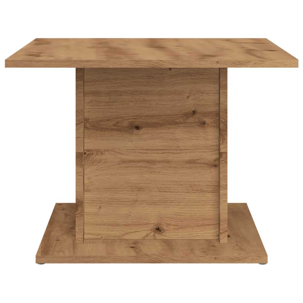 vidaXL Coffee Table Artisan Oak 55,5x55,5x40 cm Engineered Wood