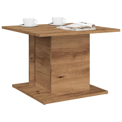 vidaXL Coffee Table Artisan Oak 55,5x55,5x40 cm Engineered Wood