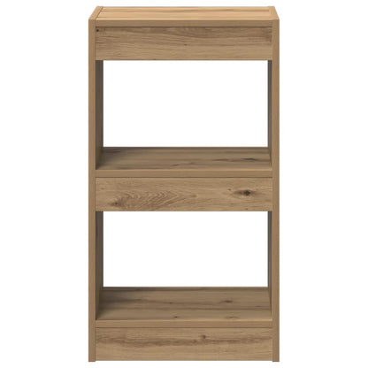 vidaXL Book Cabinet/Room Divider Artisan Oak 40x30x72 cm