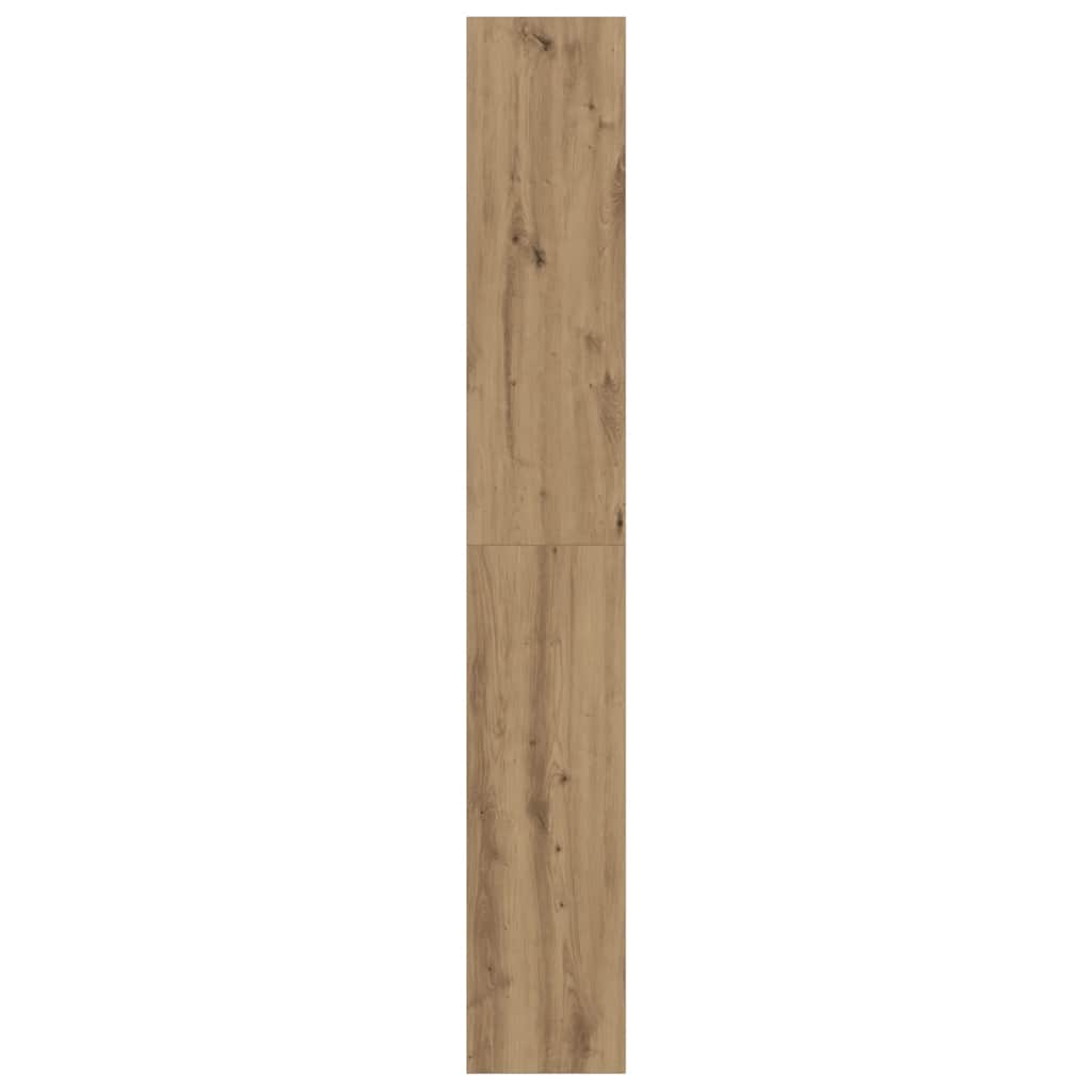 vidaXL Book Cabinet/Room Divider Artisan Oak 40x30x198 cm