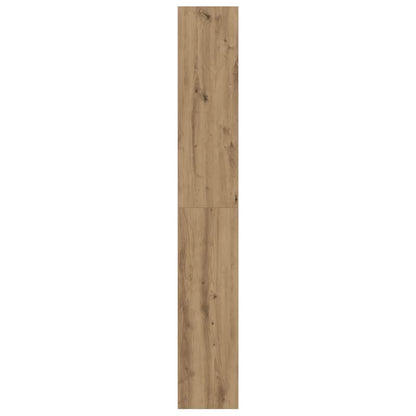 vidaXL Book Cabinet/Room Divider Artisan Oak 40x30x198 cm