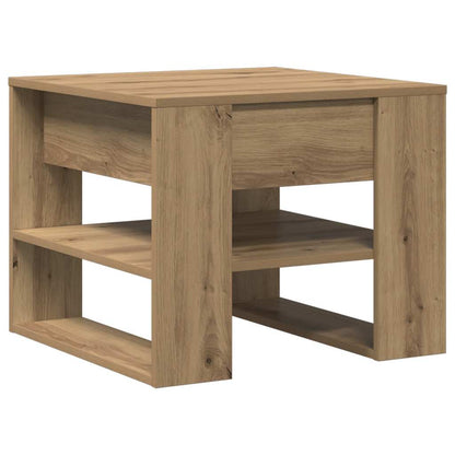 vidaXL Coffee Table Artisan Oak 55,5x55x45 cm Engineered Wood