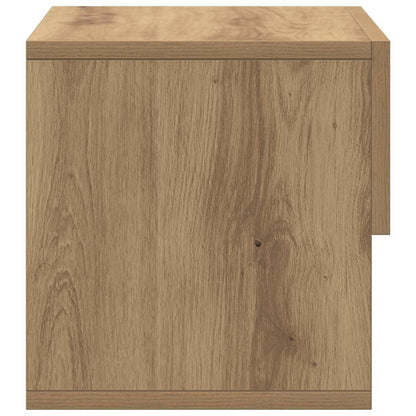 vidaXL Wall-mounted Bedside Cabinets 2 pcs Artisian Oak