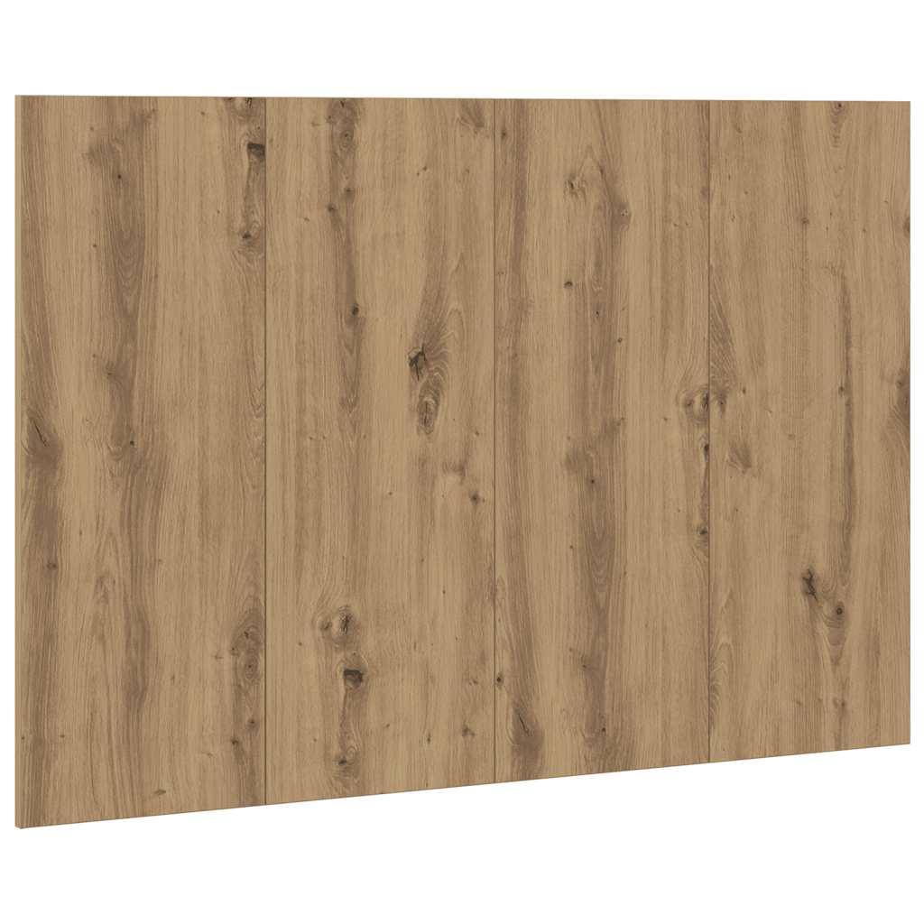 vidaXL Bed Headboard Artisan Oak 120x1,5x80 cm Engineered Wood