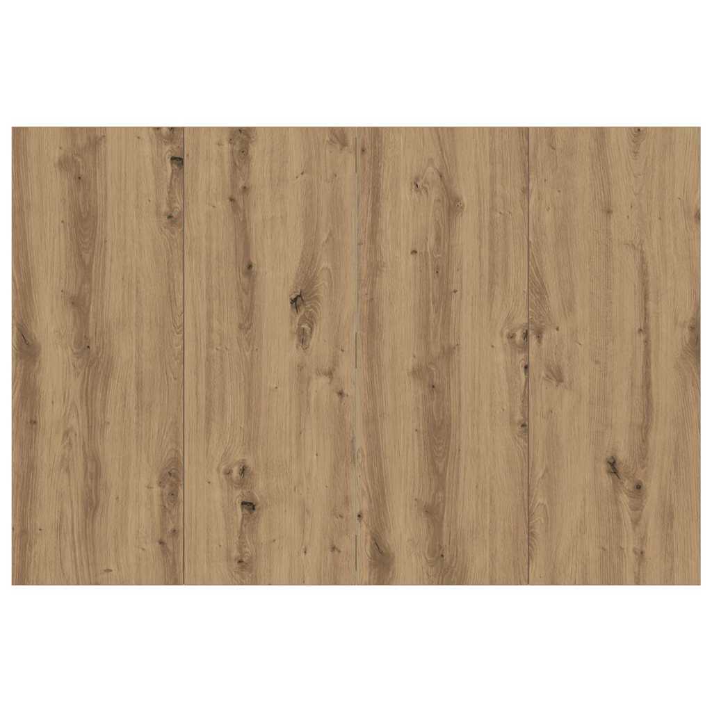 vidaXL Bed Headboard Artisan Oak 120x1,5x80 cm Engineered Wood