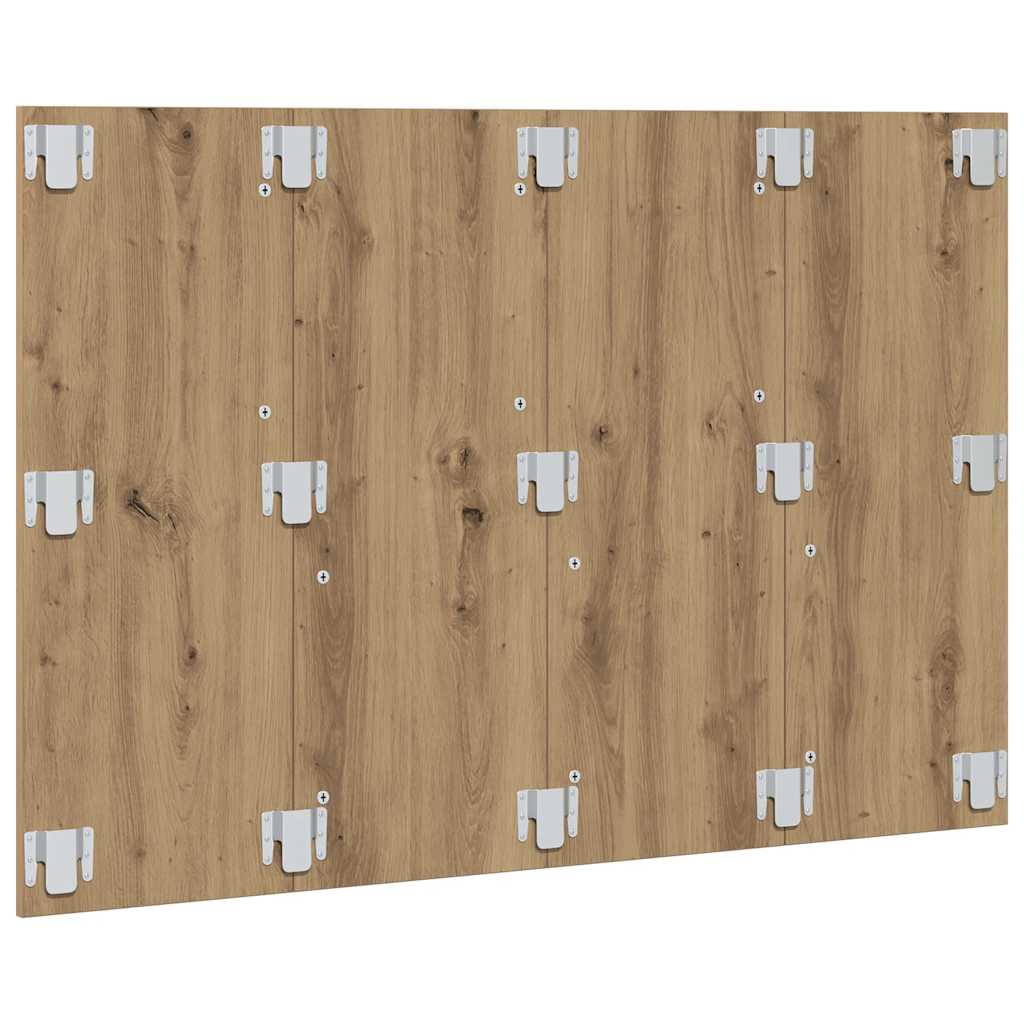 vidaXL Bed Headboard Artisan Oak 120x1,5x80 cm Engineered Wood