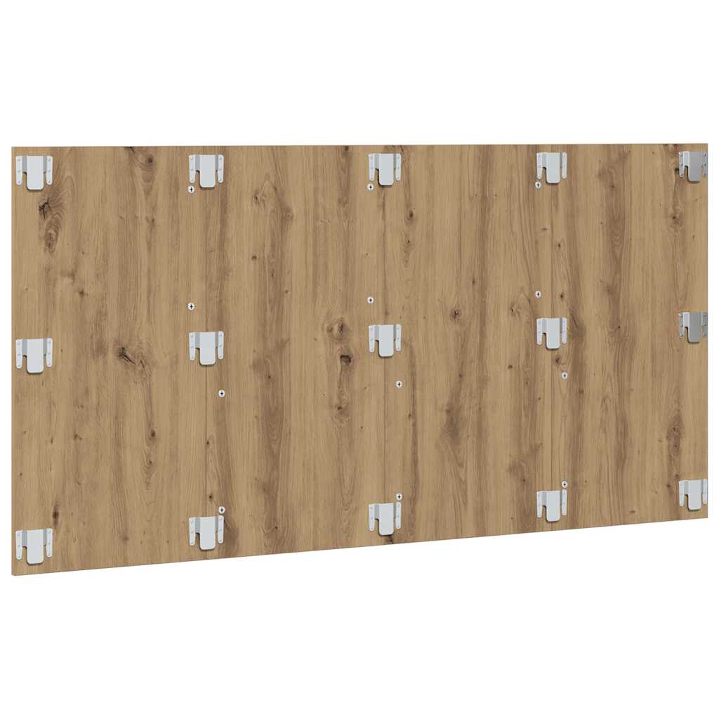 vidaXL Bed Headboard Artisan Oak 160x1,5x80 cm Engineered Wood