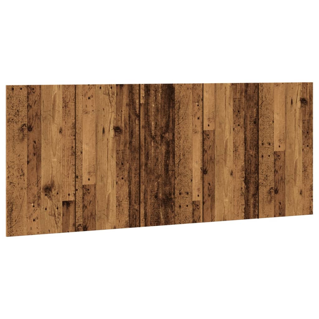 vidaXL Bed Headboard Old Wood 200x1.5x80 cm Engineered Wood