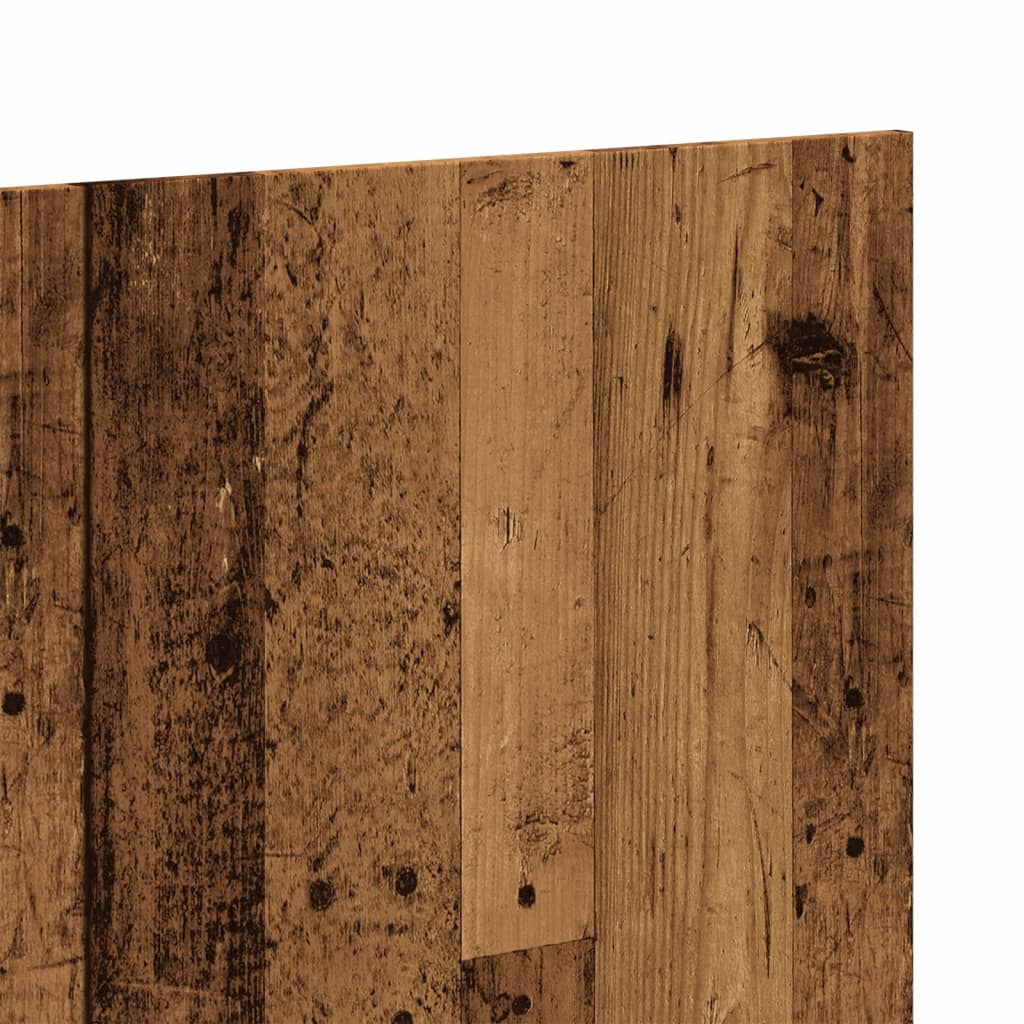 vidaXL Bed Headboard Old Wood 200x1.5x80 cm Engineered Wood