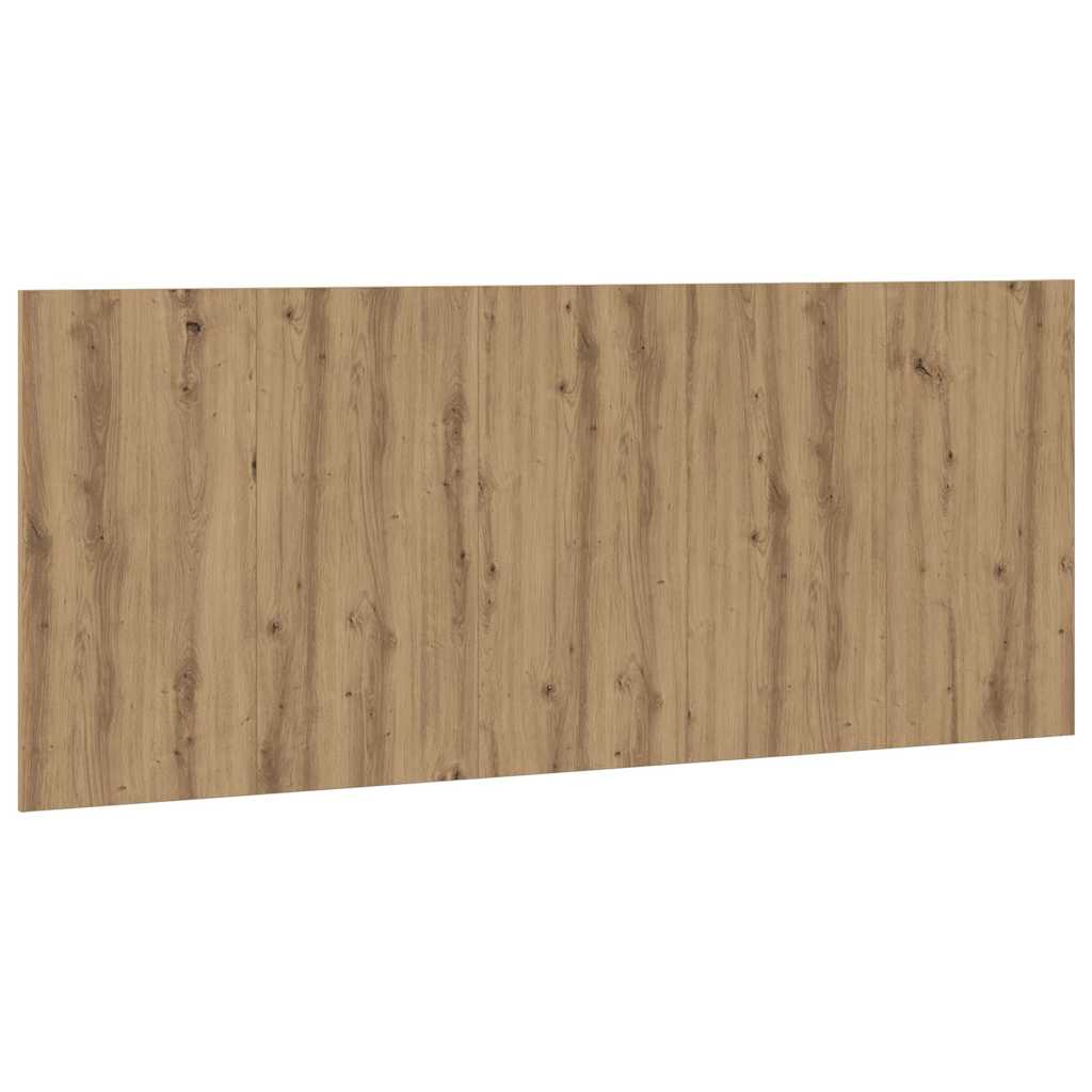 vidaXL Bed Headboard Artisan Oak 200x1,5x80 cm Engineered Wood