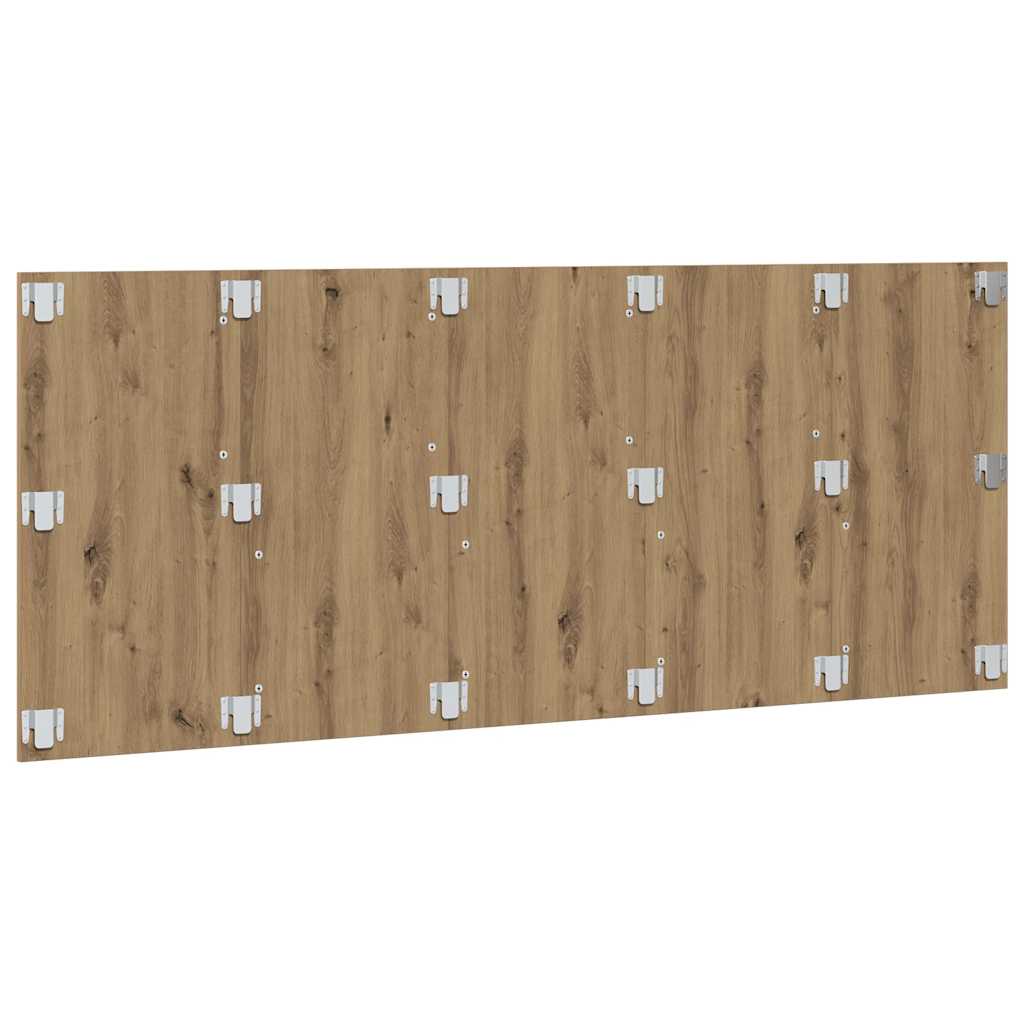 vidaXL Bed Headboard Artisan Oak 200x1,5x80 cm Engineered Wood