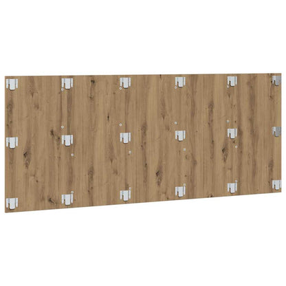 vidaXL Bed Headboard Artisan Oak 200x1,5x80 cm Engineered Wood