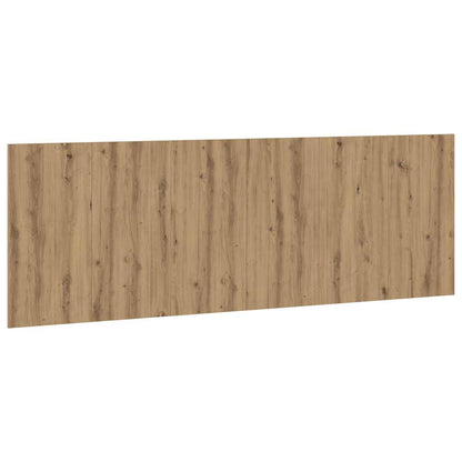 vidaXL Wall Headboard Artisian Oak 240x1,5x80 cm Engineered Wood