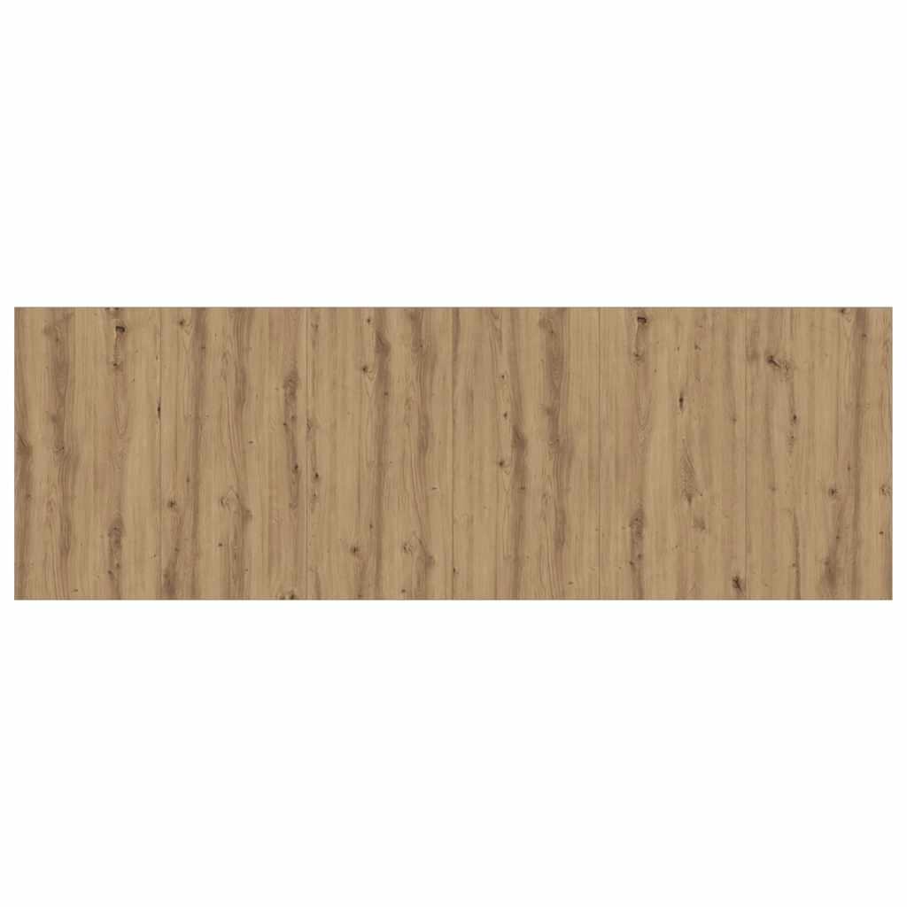 vidaXL Wall Headboard Artisian Oak 240x1,5x80 cm Engineered Wood