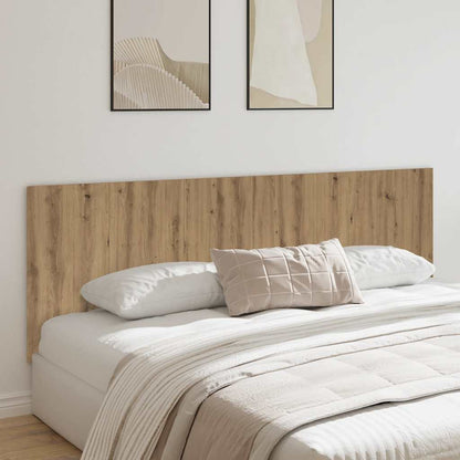 vidaXL Wall Headboard Artisian Oak 240x1,5x80 cm Engineered Wood