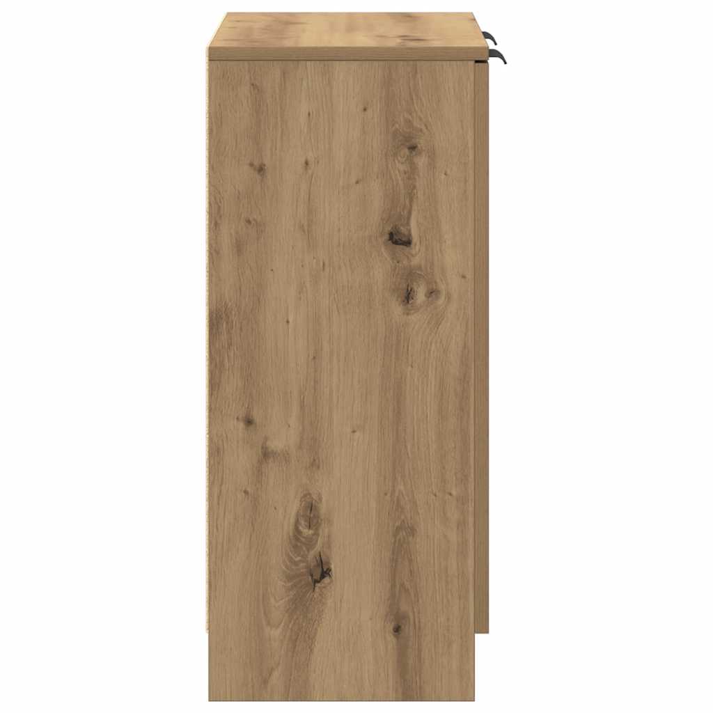 vidaXL Sideboard Artisian Oak 60x30x70 cm Engineered Wood