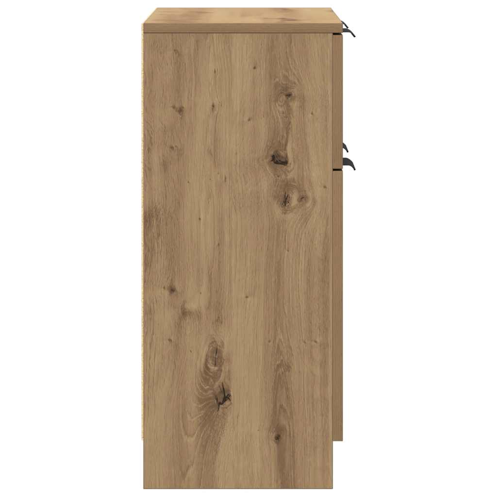 vidaXL Sideboard Artisan Oak 60x30x70 cm Engineered Wood