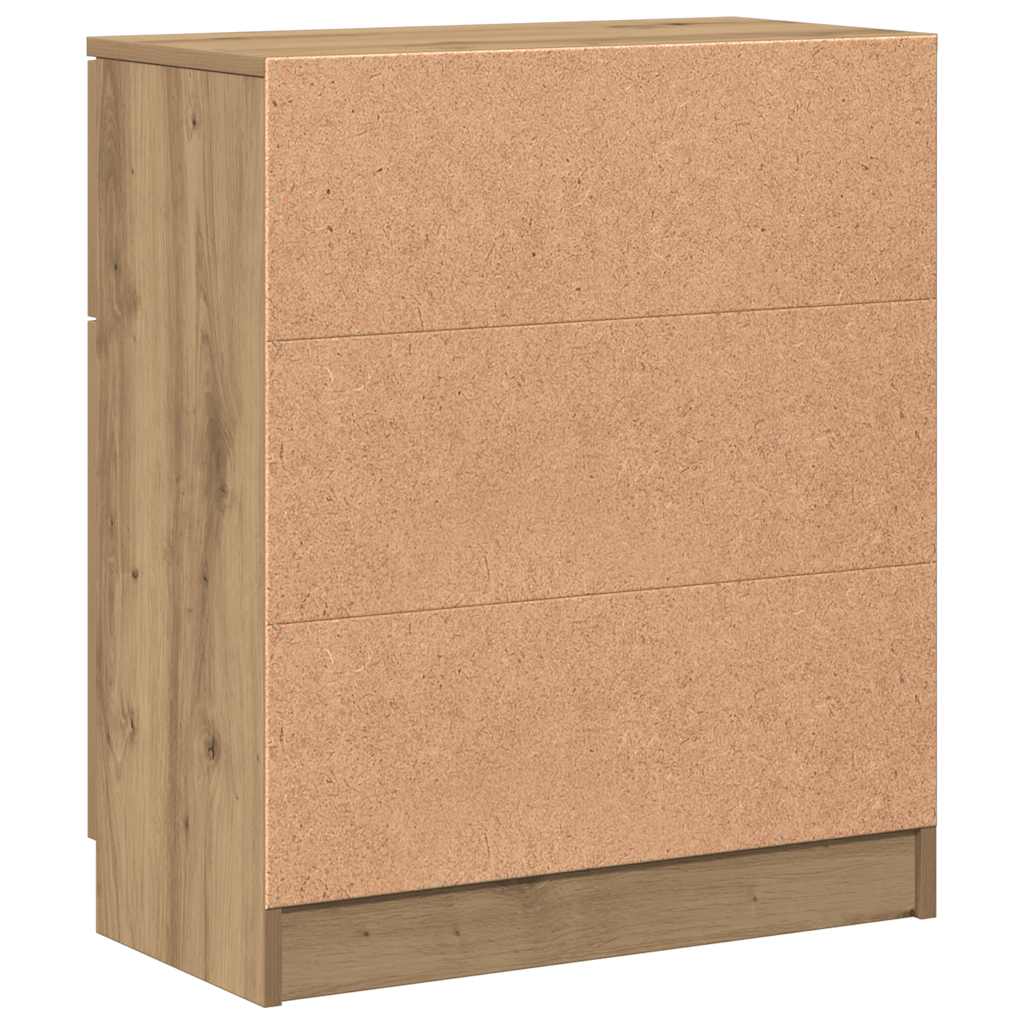 vidaXL Sideboard Artisan Oak 60x30x70 cm Engineered Wood