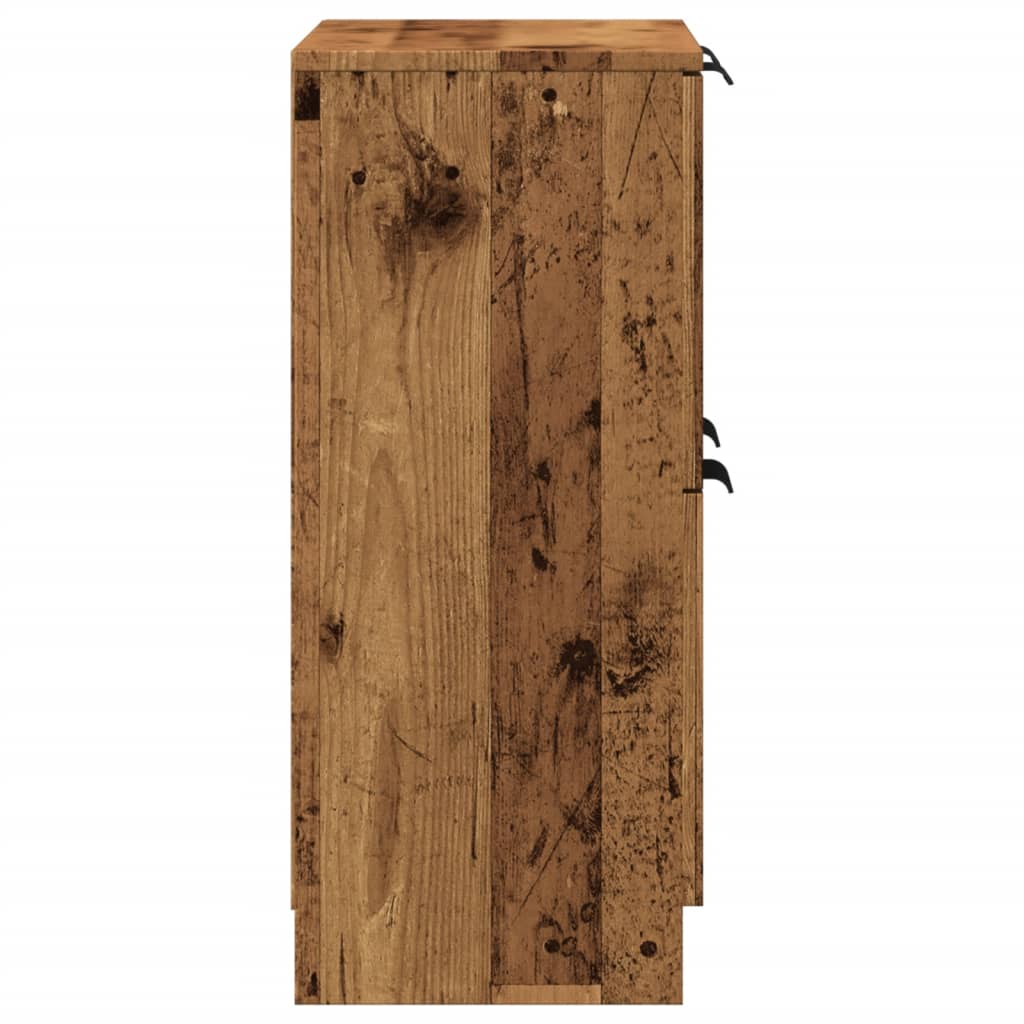 vidaXL Sideboard Old Wood 60x30x70 cm Engineered Wood