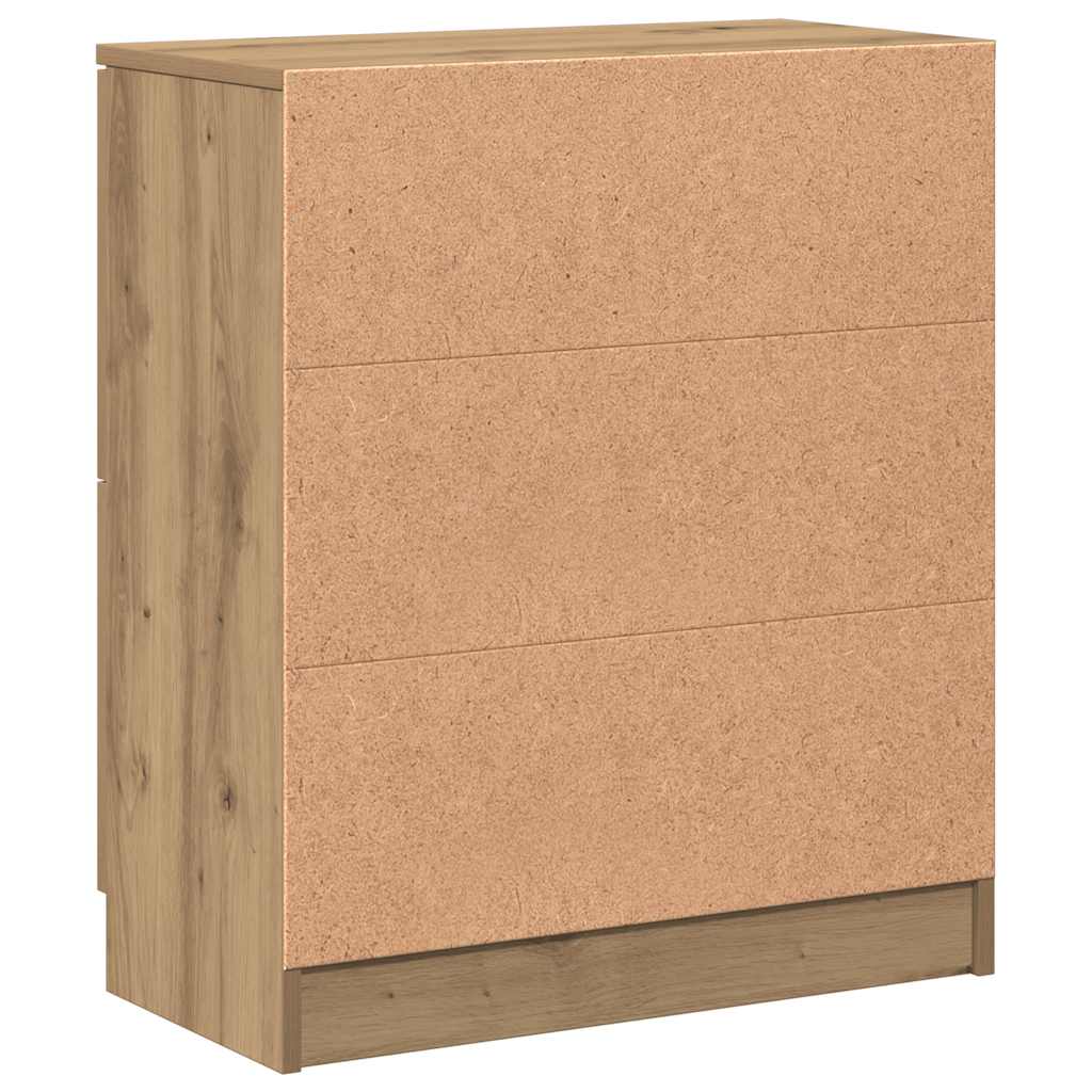 vidaXL Sideboard Artisan Oak 60x30x70 cm Engineered Wood