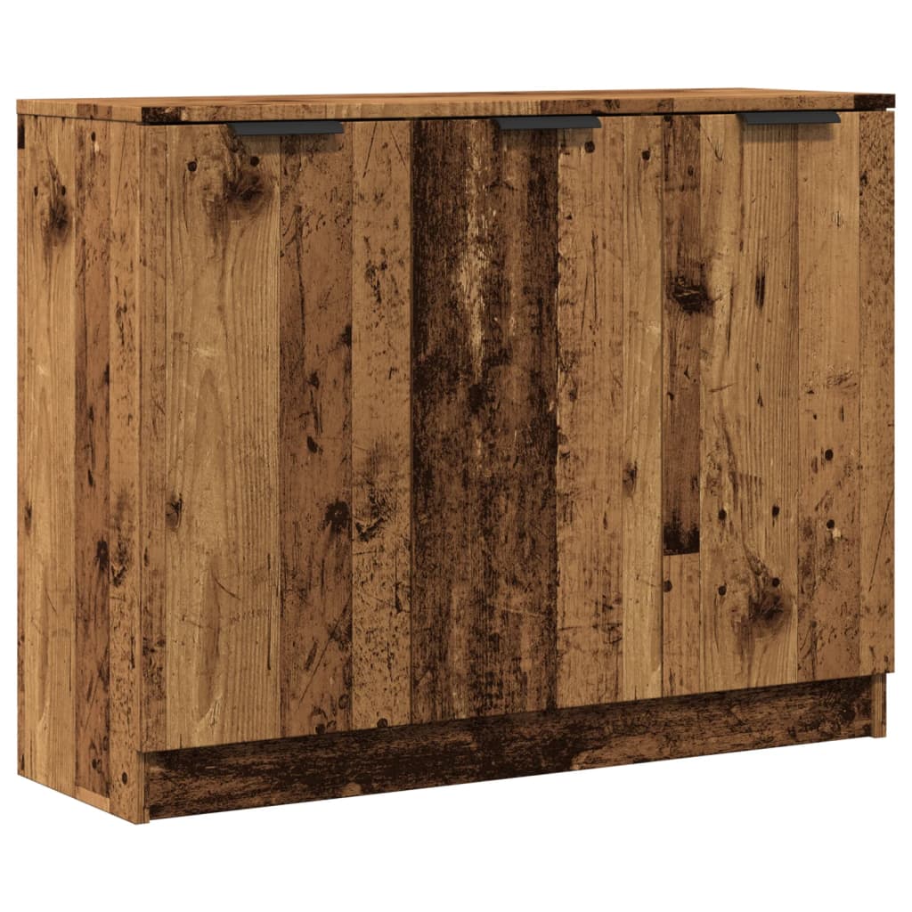 vidaXL Sideboard Old Wood 90,5x30x70 cm Engineered Wood