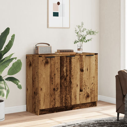 vidaXL Sideboard Old Wood 90,5x30x70 cm Engineered Wood