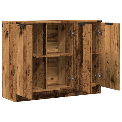 vidaXL Sideboard Old Wood 90,5x30x70 cm Engineered Wood