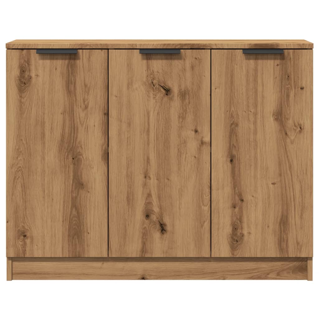 vidaXL Sideboard Artisan Oak 90.5x30x70 cm Engineered Wood