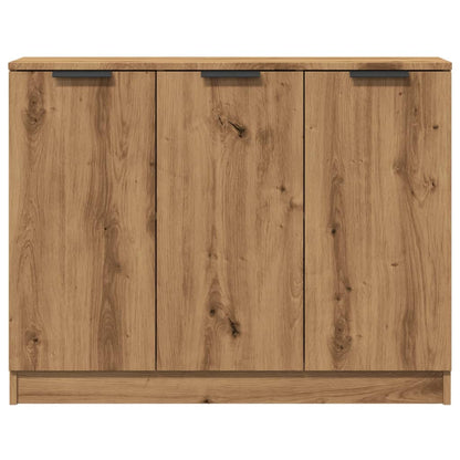 vidaXL Sideboard Artisan Oak 90.5x30x70 cm Engineered Wood