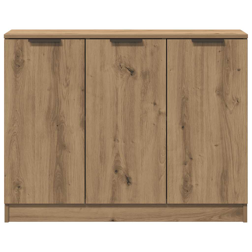 vidaXL Sideboard Artisan Oak 90.5x30x70 cm Engineered Wood