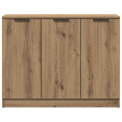 vidaXL Sideboard Artisan Oak 90.5x30x70 cm Engineered Wood