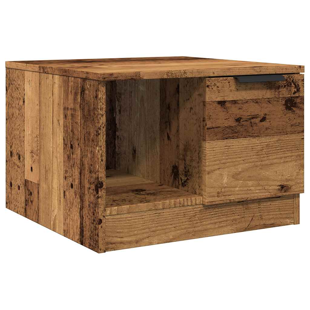 vidaXL Coffee Table Old Wood 50x50x36 cm Engineered Wood