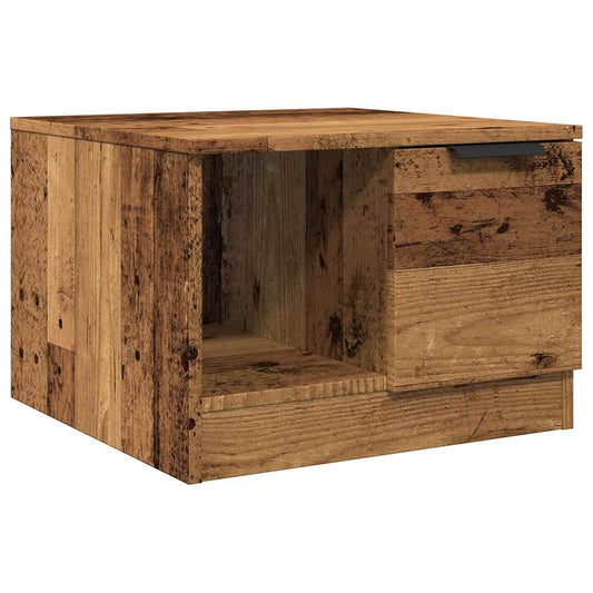 vidaXL Coffee Table Old Wood 50x50x36 cm Engineered Wood