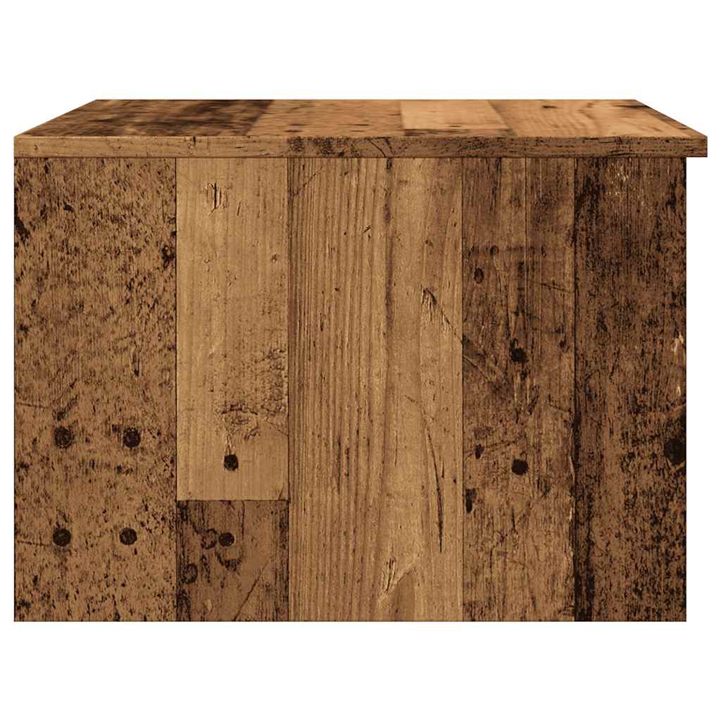 vidaXL Coffee Table Old Wood 50x50x36 cm Engineered Wood