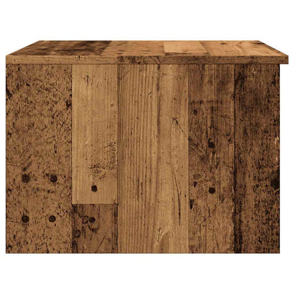 vidaXL Coffee Table Old Wood 50x50x36 cm Engineered Wood