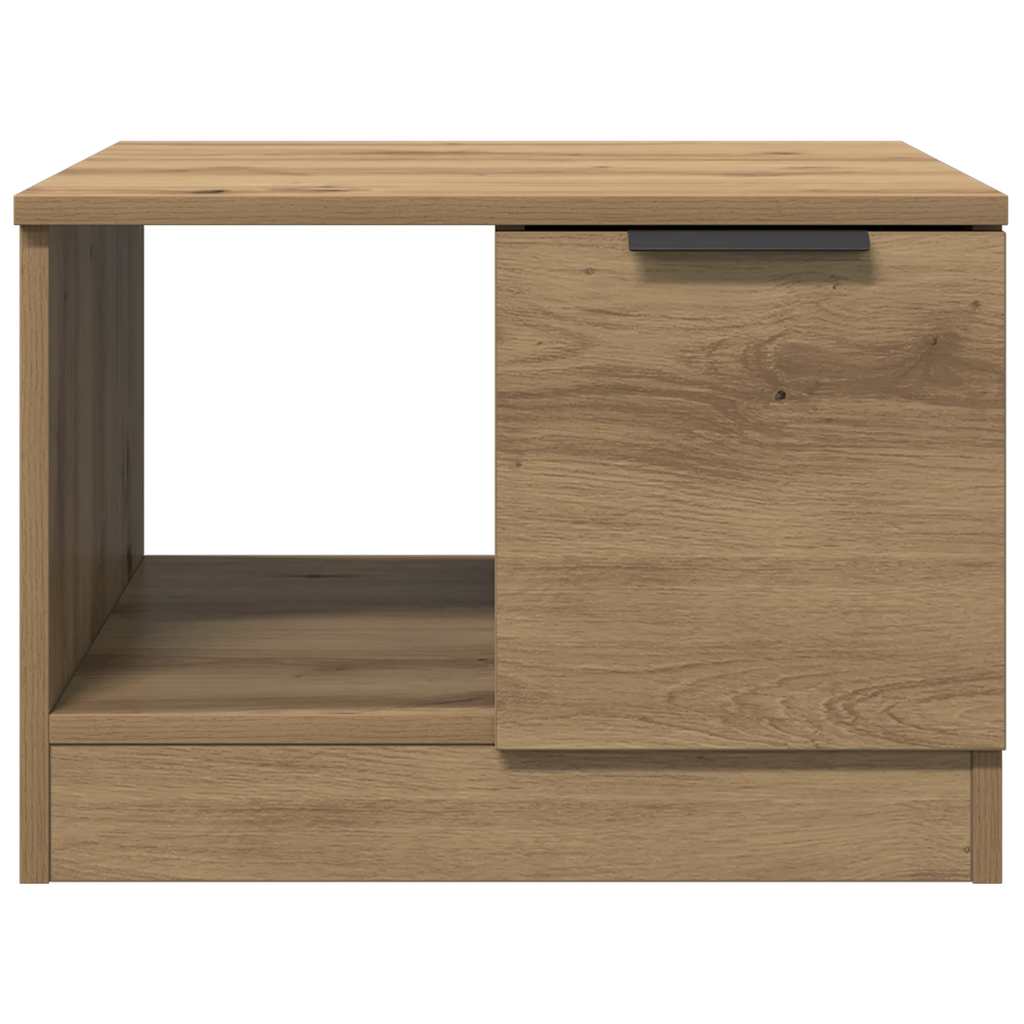 vidaXL Coffee Table Artisan Oak 50x50x36 cm Engineered Wood