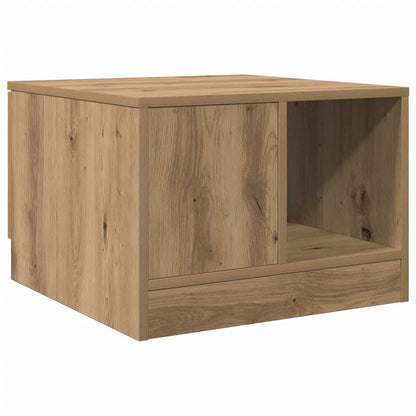 vidaXL Coffee Table Artisan Oak 50x50x36 cm Engineered Wood
