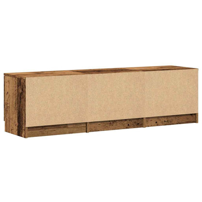 vidaXL TV Cabinet Old Wood 140x35x40 cm Engineered Wood