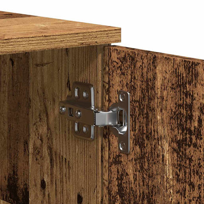 vidaXL TV Cabinet Old Wood 140x35x40 cm Engineered Wood