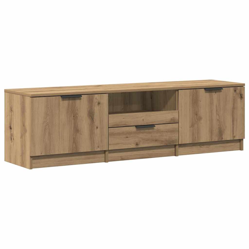 vidaXL TV Cabinet | Artisan Oak | Engineered Wood | Medium | TV Cabinet