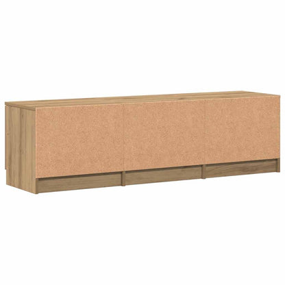 vidaXL TV Cabinet | Artisan Oak | Engineered Wood | Medium | TV Cabinet