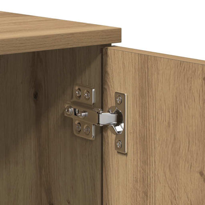 vidaXL TV Cabinet Artisan Oak 140x35x40 cm Engineered Wood