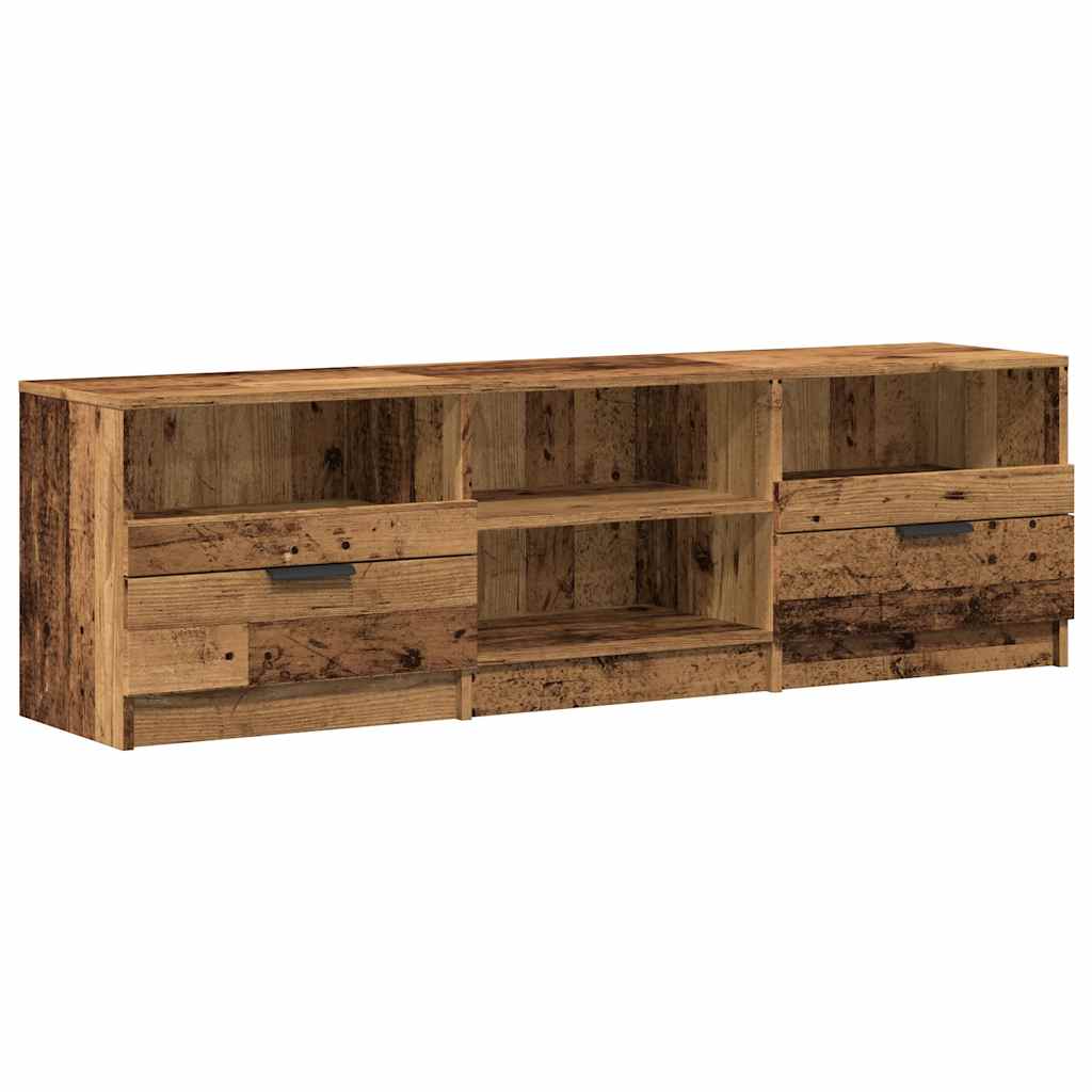 vidaXL TV Cabinet Old Wood 150x33,5x45 cm Engineered Wood