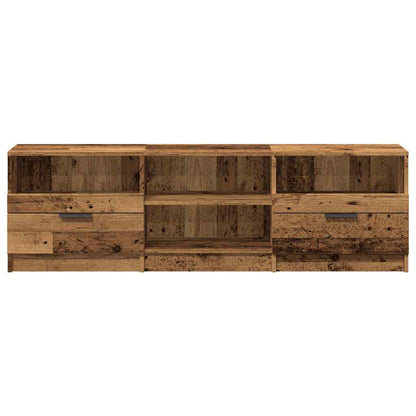 vidaXL TV Cabinet Old Wood 150x33,5x45 cm Engineered Wood