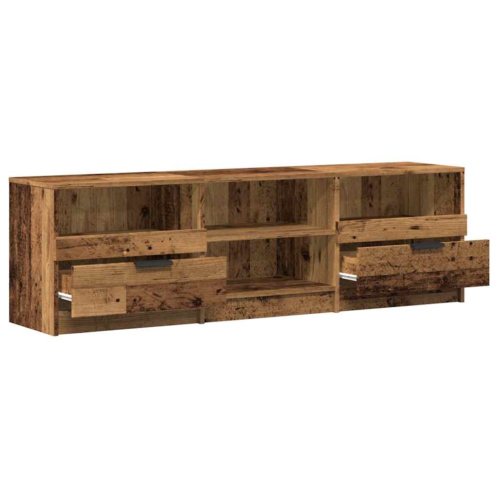 vidaXL TV Cabinet Old Wood 150x33,5x45 cm Engineered Wood