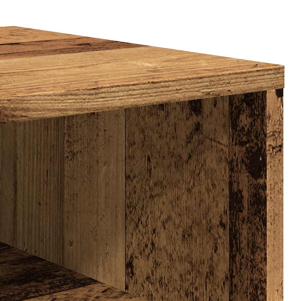 vidaXL TV Cabinet Old Wood 150x33.5x45 cm Engineered Wood