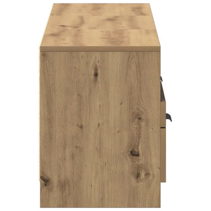 vidaXL TV Cabinet Artisan Oak 150x33.5x45 cm Engineered Wood