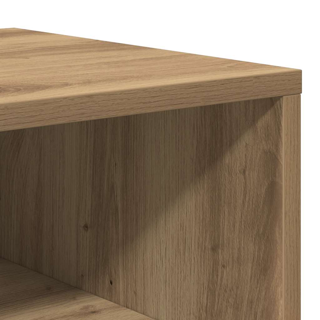 vidaXL TV Cabinet Artisan Oak 150x33.5x45 cm Engineered Wood